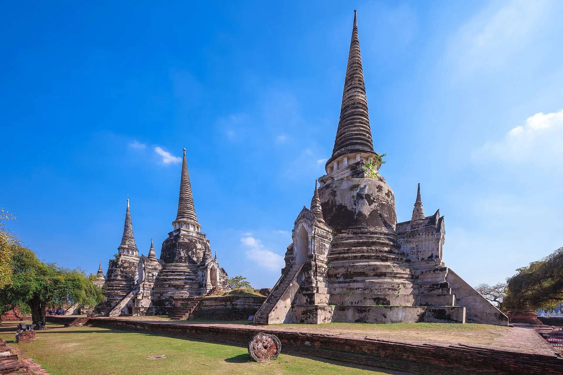 Wat Phra Si Sanphet : les trois chedis
